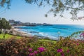 Landscape with Fanabe beach at Adeje Coast, Tenerife, Canary Islands, Spain Royalty Free Stock Photo