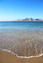 Landscape of Fanos beach in Ano Koufonisi island Cyclades Greece Royalty Free Stock Photo