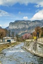 Fier river in Thones, France Royalty Free Stock Photo