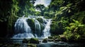 landscape fijian rainforest lush