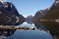 Landscape of fiord in Norway