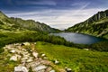 Landscape of the Five Lakes Valley in Tatras mountain