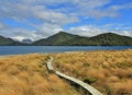 Landscape in the Fjordland National Park Royalty Free Stock Photo