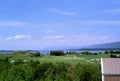 Landscape at the Flathead Lake, Montana Royalty Free Stock Photo
