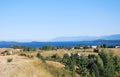 Landscape at Flathead Lake in the Rocky Mountains, Montana Royalty Free Stock Photo