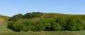 Landscape of the foothill region in autumn Royalty Free Stock Photo