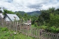 The landscape of the foothills of the Caucasus Sochi coast of Krasnodar region