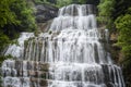 Waterfall of The Herisson, France Royalty Free Stock Photo