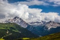 Trentino with dolomiti mountain