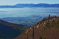 The landscape from the Franciscan Santuary at Greccio