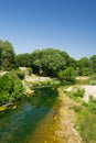 Landscape in French Minervois Royalty Free Stock Photo