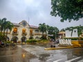 Landscape in front of Vigan City on a rainy day,Vigan City, Philippines,Aug 24,2018