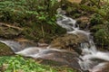 Gabrovo waterfall in Belasica Mountain,North Macedonia