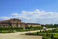 The landscape of the gardens of the royal palace of Venaria