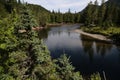 Landscape of Gaspesie National Park, Quebec