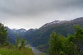 Landscape of Geirangerfjord fjord Norway