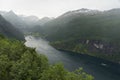 Landscape of Geirangerfjord fjord Norway