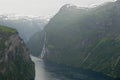 Landscape of Geirangerfjord fjord Norway