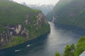 Landscape of Geirangerfjord fjord Norway