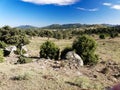 Landscape of Gennargentu mountain Royalty Free Stock Photo