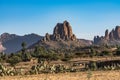 Landscape in Gheralta near Abraha Asbaha in Northern Ethiopia, Africa Royalty Free Stock Photo