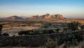 Landscape in Gheralta in Northern Ethiopia, Africa Royalty Free Stock Photo