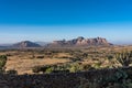 Landscape in Gheralta in Northern Ethiopia, Africa Royalty Free Stock Photo