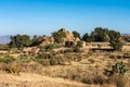 Landscape in Gheralta in Northern Ethiopia, Africa Royalty Free Stock Photo