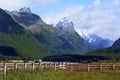 Landscape of Glenorchy New Zealand NZ NZL