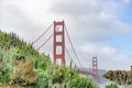 Landscape of Golden gate ridge behind the hill Royalty Free Stock Photo