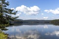 Landscape of Golyam Beglik Reservoir, Bulgaria