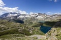 Landscape of Gran Paradiso national park Royalty Free Stock Photo