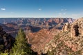 Landscape at the Grand Canyon National Park, Arizona USA Royalty Free Stock Photo