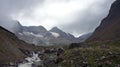 Landscape at Greater Caucasus Mountain Range