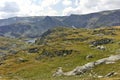 Landscape of Rila Mountan near The Seven Rila Lakes, Bulgaria