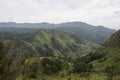 Landscape of green montains Ella, Sri Lanka.