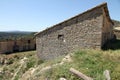 Landscape Gudar mountain range Aragon Spain