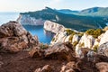 Landscape of the gulf of capo caccia