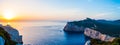 Landscape of the gulf of capo caccia