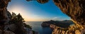 Landscape of the gulf of capo caccia