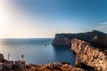 Landscape of the gulf of capo caccia