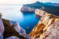 Landscape of the gulf of capo caccia