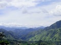 Landscape of Gunung Nona mountain stock image Royalty Free Stock Photo