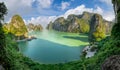 Landscape with Ha long bay, Vietnam