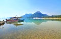 Landscape of Heraion lake Greece