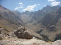 Landscape of high mountain in the Taurus in Turkey.