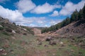 Landscape of the high peaks of the Sierra de Baza