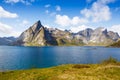 Hamnoya in Norway Royalty Free Stock Photo