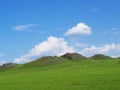 Landscape, hills, field