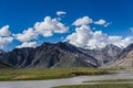Landscape of Himalayan Mountain and river, Royalty Free Stock Photo